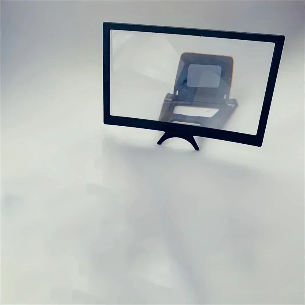 10/12 Inch/Phone Screen 3D HD Magnifier Movie Video Amplifier Holder Enlarger Screen Smart Phone Magnifying Curved Screen